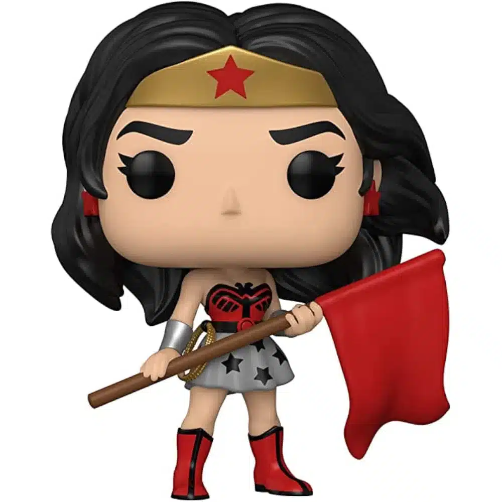 54976 Pop Funko! Heroes Wonder Woman Superman Red Son #392 - Imagem 1