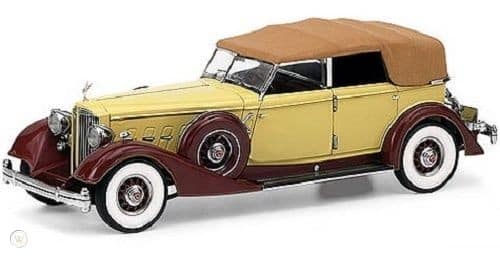 B11E662 1934 Packard Convertible Sedan Ed. Limita Franklin Mint 1/24 #B11E662 - Imagem 1