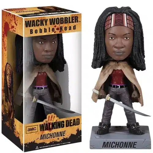 3071 Michonne - AMC The Walking Dead - Funko Wacky Wobbler #3071 - Imagem 1