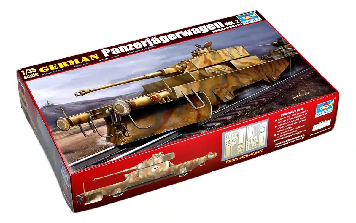 369i Kit Trumpeter German Panzerjagerwagen vol. 2 1/35 #TPR 00369 - Imagem 1