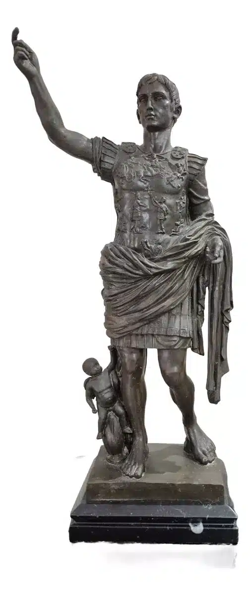 cesar Estátua romana de César Augusto de Prima Porta - Imagem 1