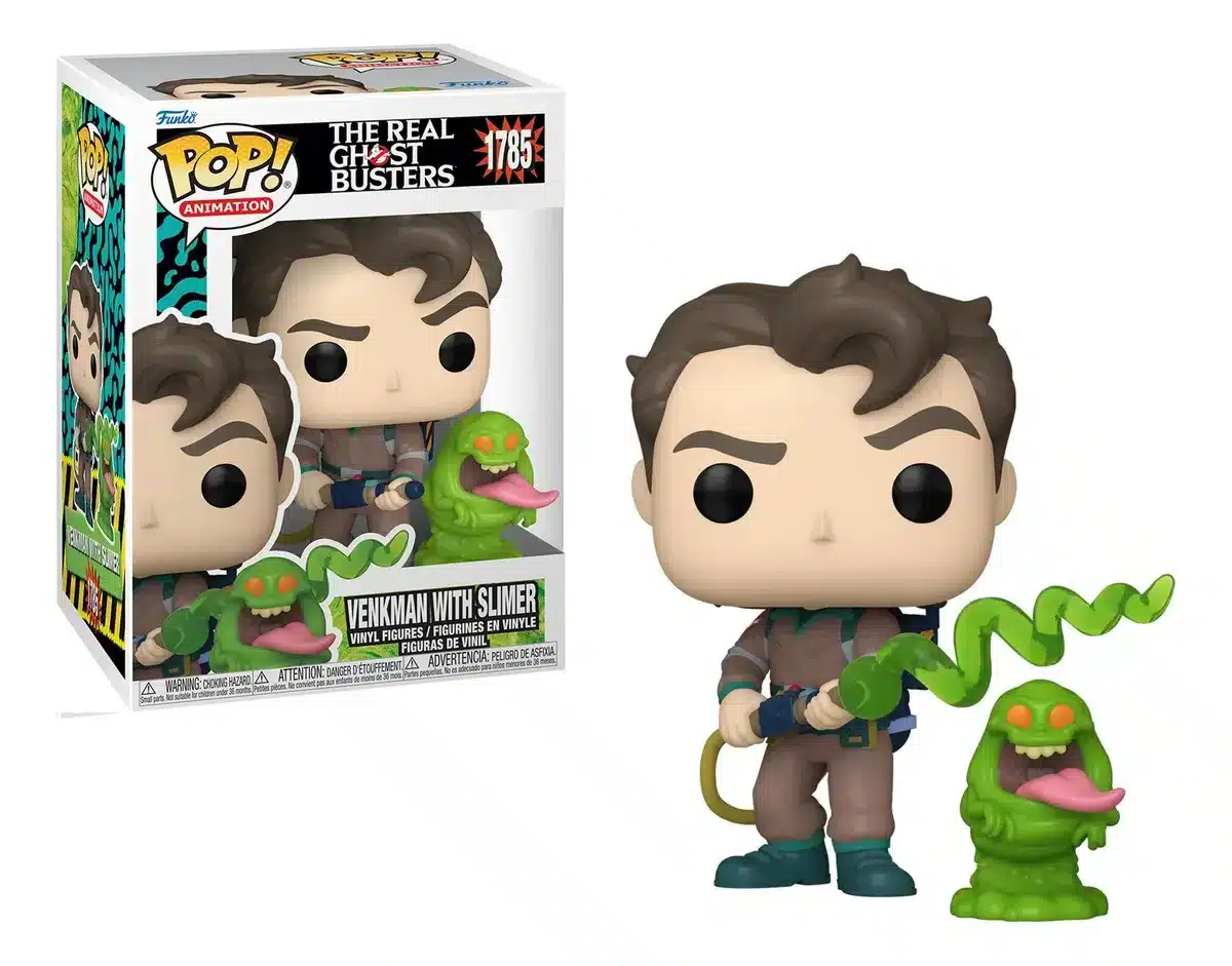 83476d Funko Pop! Animation - Venkamn With Slimer (the Real Ghost Busters) #1785 - Imagem 1