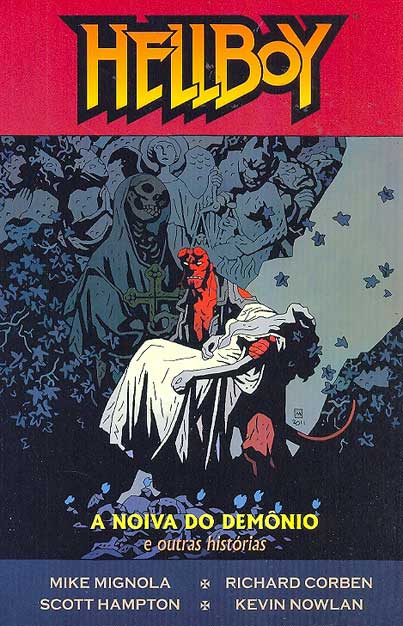 hellboy 6 Livro Hellboy A Noiva Do Demônio E Outras Histórias Vol 8 - Imagem 1