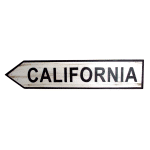 Placa Artesanal - California