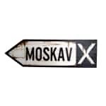 Placa Decorativa - Moskav 50 x 15 cm