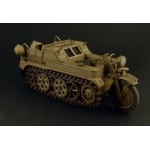 Kit Italeri SD.KFZ. 2 Kleines Kettenkrad Typ HK 101 – 1/9 II War #7404S - Imagem 5