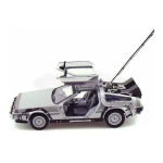 Delorean Time Machine Back To The Future 1 1:24 Welly #22443 - Imagem 2