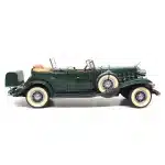 1932 Cadillac V-16 Sp Phaeton Verde Danbury Mint 1/24 #D11423G - Imagem 3
