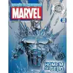 Coleção de Miniaturas Marvel Homem de gelo Eaglemoss Edição #nº 33 - Imagem 3