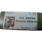 Kit artesanal U.S. Sniper France 1944-45 resina 1/35 #35231 - Imagem 4
