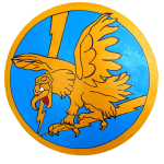 Brasão Troop Carrier Command - 35cm MDF