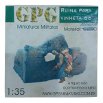 Kit Gpg Miniaturas Militares Ruina para vinheta Resina 1/35 #660