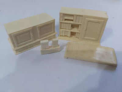 Kit Superkits Estante de livros em resina 1/35 #3513 - Imagem 2