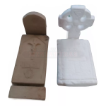 Kit artesanal tumba de cemitério resina/ gesso 1/35 #35250 - Imagem 2