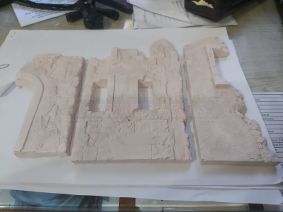 Kit From Hobby Ruina De Villa Ww Ii Em Gesso 1/35 #012 - Imagem 5