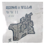 Kit From Hobby Ruina De Villa Ww Ii Em Gesso 1/35 #012