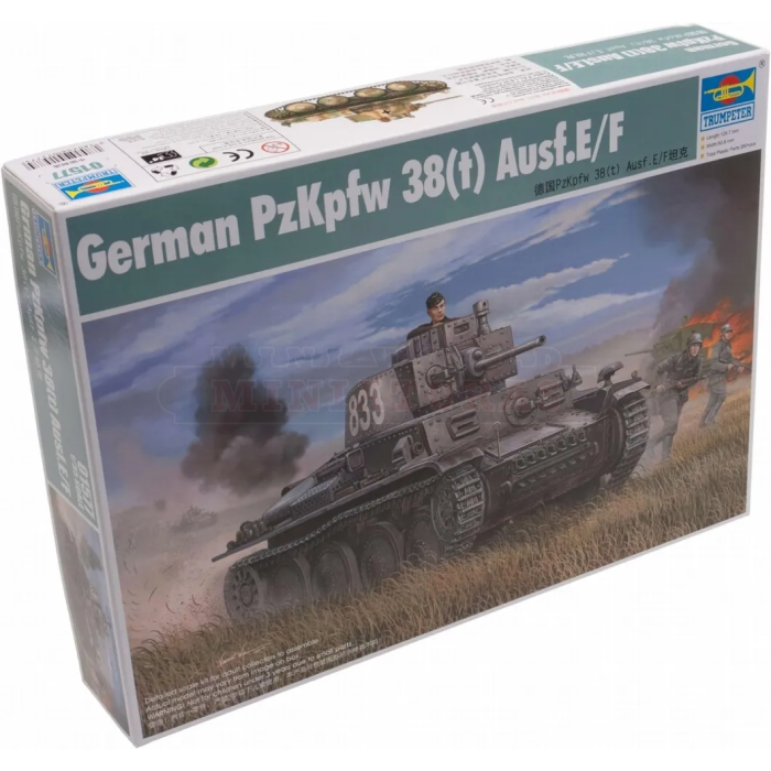 Kit Trumpeter German Pzkpfw 38(t) Ausf.E/G 1/35 #TPR 01577
