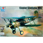 Kit ILK Avião Gloster Gladiator MK2 - 1/48 #64804