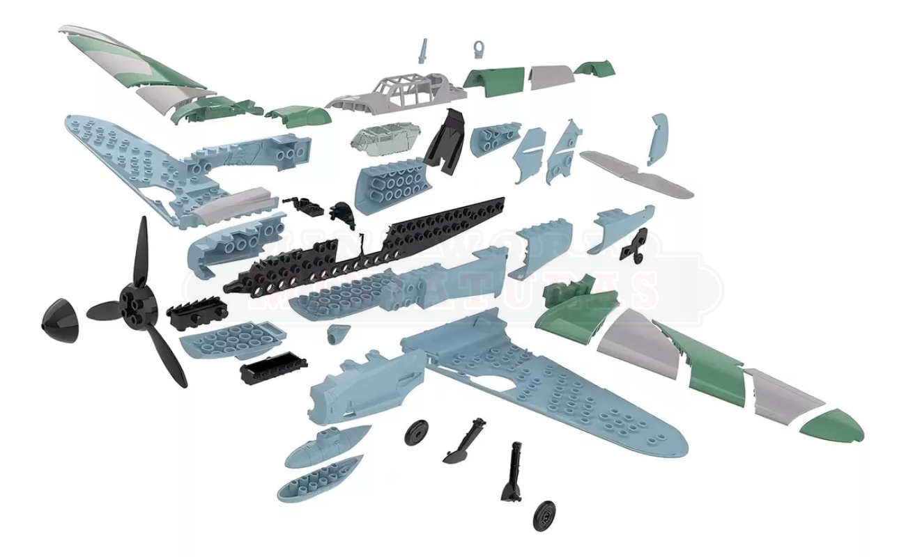Kit Revell Model Set Messerschmitt Bf109G-6 Easy-click - 1/32 #REV 63653 - Imagem 4