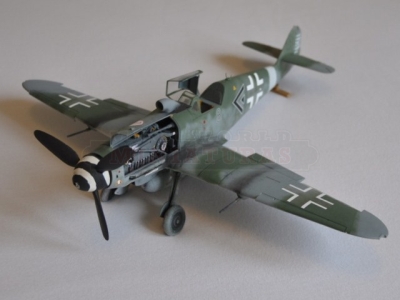 Kit Trumpeter Avião Messerschmitt Bf109 G-10 - 1/24 #TPR 02409 - Imagem 2