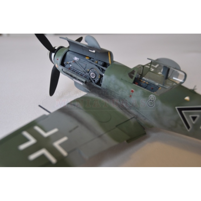 Kit Trumpeter Avião Messerschmitt Bf109 G-10 - 1/24 #TPR 02409