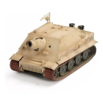 Miniatura Tanque Sturmtiger German Leopard 2 A4 PzStuMrKp 1001 (in sand camouflage) - 1/72 #ESY ML-36100 - Imagem 2