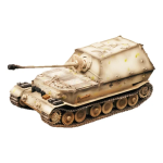 Miniatura Tanque Alemão Panzerjager Ferdinand 653rd eastern - 1/72 ESY MR-36224