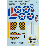 Kit Atlantis Avião Curtiss Jenny Jn-4 Airplane - 1/48 #ATL AMCL534 - Imagem 6