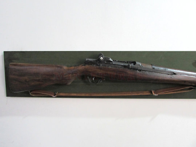 Quadro Decorativo Rifle Mauser Kar98k - REPRODUÇÃO - Imagem 2