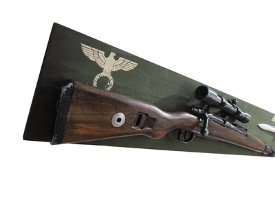 Quadro Decorativo Rifle Mauser Kar98k - REPRODUÇÃO - Imagem 4