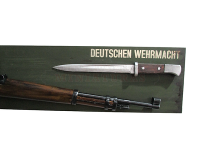 Quadro Decorativo Rifle Mauser Kar98k - REPRODUÇÃO - Imagem 6