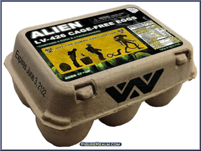 Alien LV-426 Cage-Free Eggs Xenomorph / Facehuggers 6 Pack Neca #51365 - Imagem 2