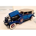 Carro 1932 Cadillac V16 Cabriolet 1/24 Franklin Mint #b11sm57 (Usado) - Imagem 7