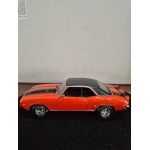 Franklin Mint 1969 Chevrolet Camaro Z28 Orange 1/24 #B11TQ16 - Imagem 5