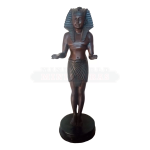 Estatua Faraó Egípcio Bronze Com Base (Usado)