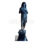 Par Estatuas Egito Antigo Sumo Sacerdote Pastóforo E Escriba Hierograma (Usado) - Imagem 3
