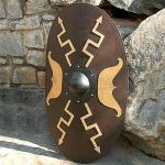 Escudo Romano de cavalaria oval 1/1 (Raridade) - Imagem 3