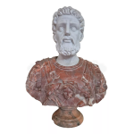 Escultura busto estatua Greco Romano Marmore (Usado) - Imagem 2
