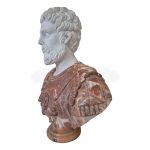 Escultura busto estatua Greco Romano Marmore (Usado) - Imagem 4
