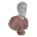 Escultura busto estatua Greco Romano Marmore (Usado) - Imagem 5