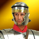 Capacete de soldado romano Windlass Steelcrafts 1/1 - Imagem 6