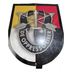 Placa Escudo De Oppresso Liber Aço (raridade) - Imagem 2