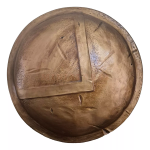 Escudo Filme 300 Sparta Tamanho Real Em Resina Decorativo - Imagem 4