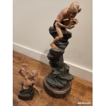 Estátua Gollum & Smeagol: O Senhor dos Anéis (The Lord of the Rings) Premium Format 1/4 Sideshow #300058 - Imagem 5