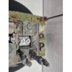 Cenário Artesanal Tanque Alemão Sturmmorser Tiger 38 CM RW 61 AUF II War 1/35 com base. - Imagem 3