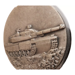 Peso De Papel De Tank Amx Leclerc 1990 Fia Lyon (raridade) - Imagem 4