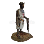 Estatua Do Rei Arthur Da Inglaterra Séc. V Chumbo 1/18 - Imagem 6
