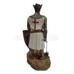Estatua Do Rei Arthur Da Inglaterra Séc. V Chumbo 1/18 - Imagem 7