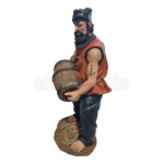 Estatua Marinheiro com barril resina #45999 - Imagem 5