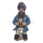 Estátua Resina Capitão Marinheiro Timoneiro 26 Cm #45690